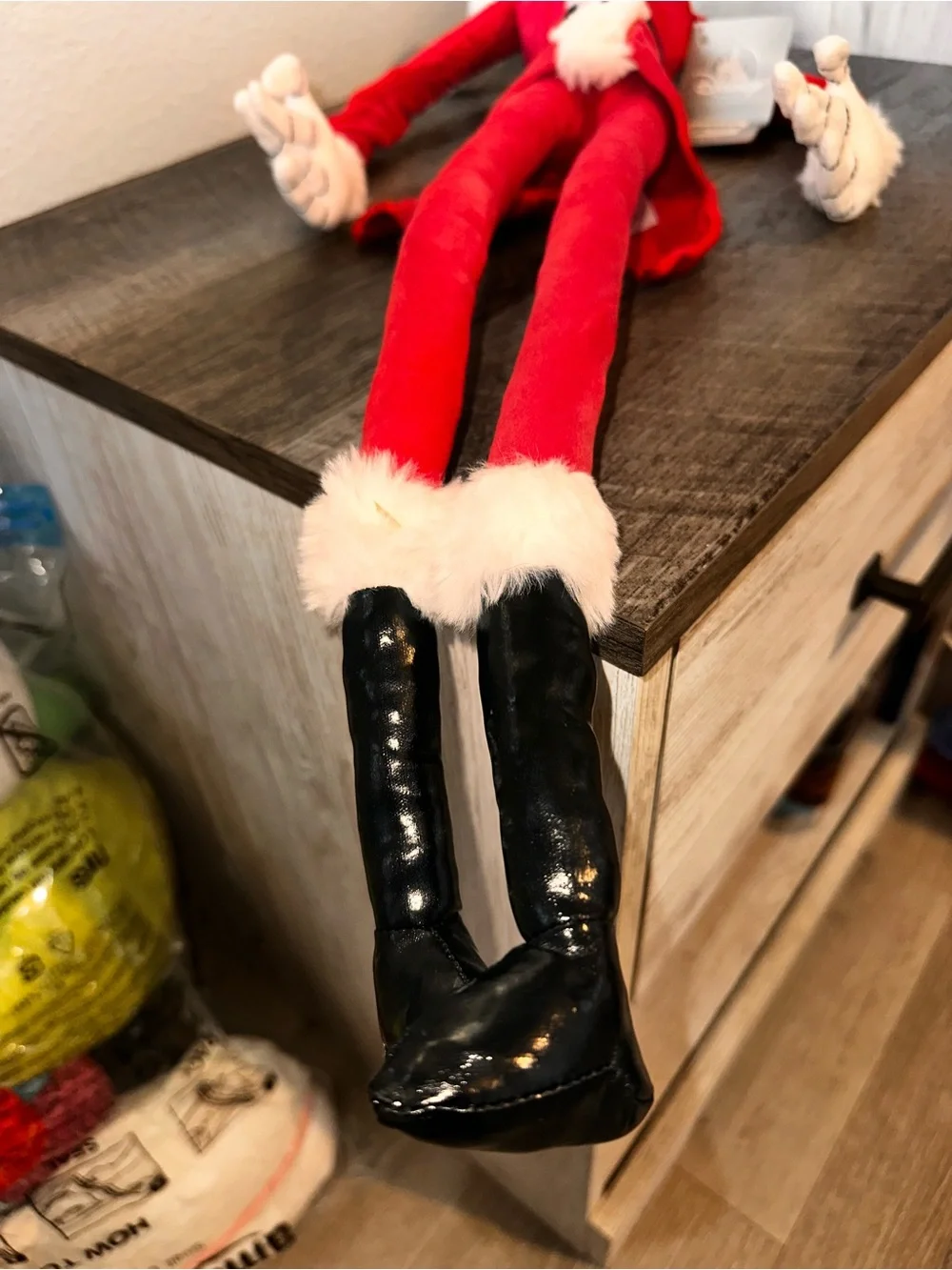 Disney Jack Skellington Plush in Red and White Santa Suit